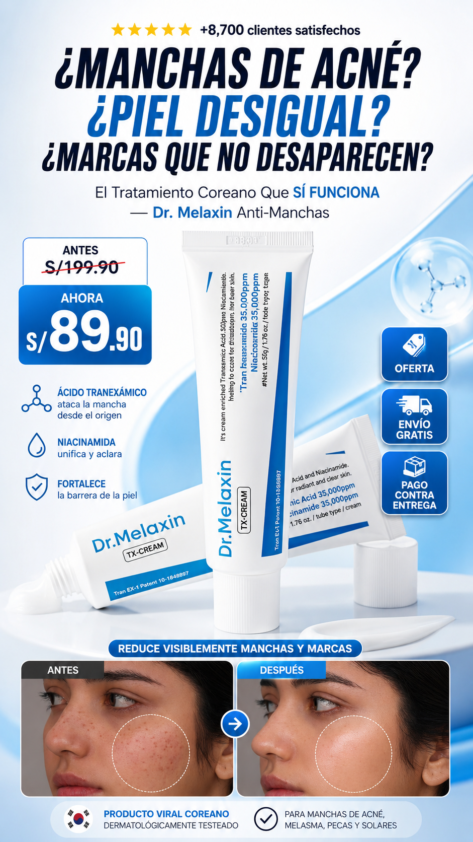 Dr. Melaxin TX Cream® Anti-Manchas