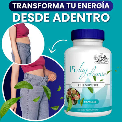 CLEAN 15® - LIMPIEZA ESTOMACAL COMPLETA EN 15 DIAS