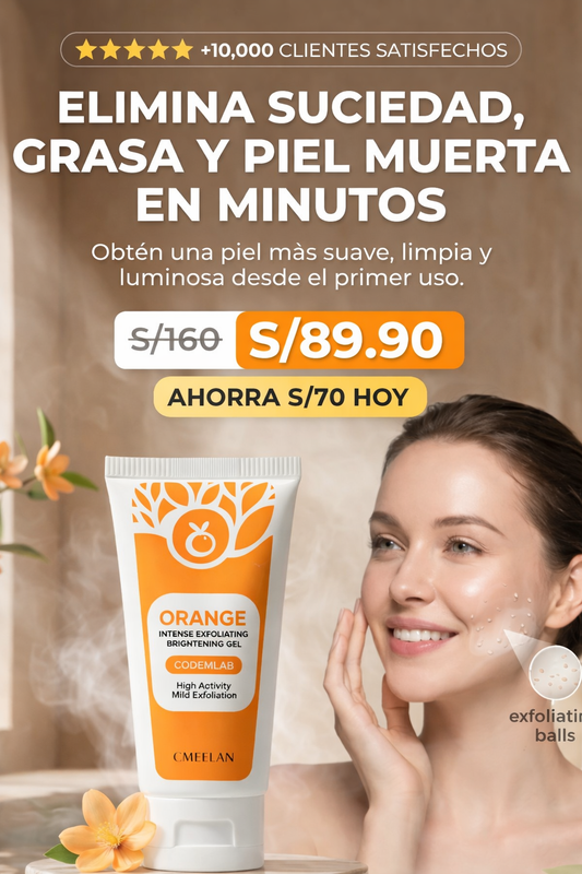 ORANGE – Gel Exfoliante de Limpieza Profunda