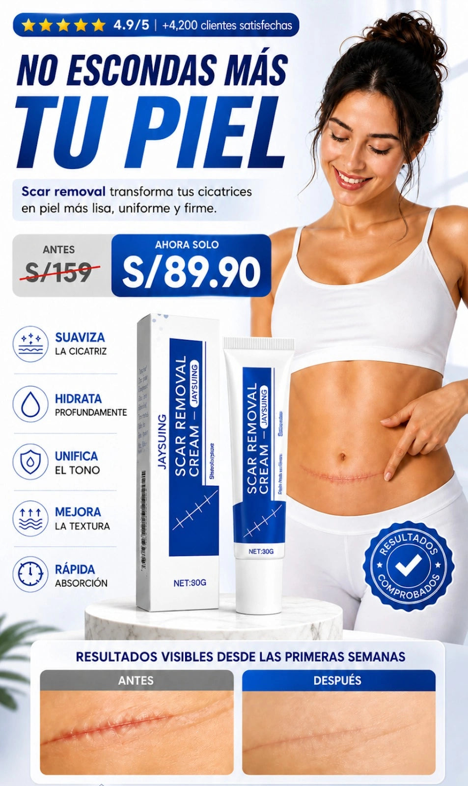 Scar Removal™ Cicatrices No Más